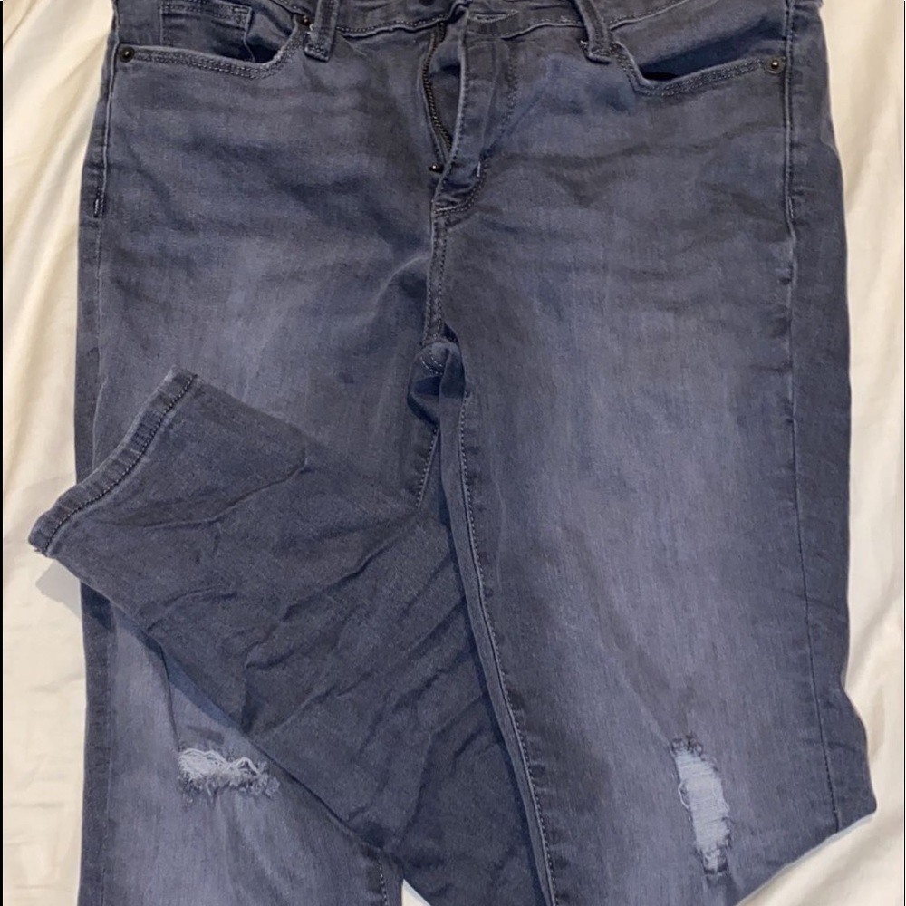 Jeans and leggings each $10